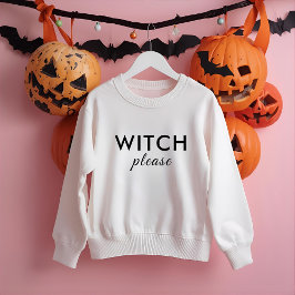 Camisa de Bruja Moderna Por Favor Halloween - Tee 