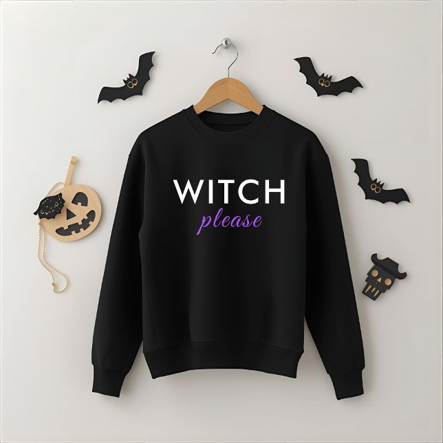 Camisa de Bruja Moderna Por Favor Halloween - Tee  (Subido por el creador)
