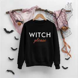 Camisa de Bruja Moderna Por Favor Halloween - Tee 