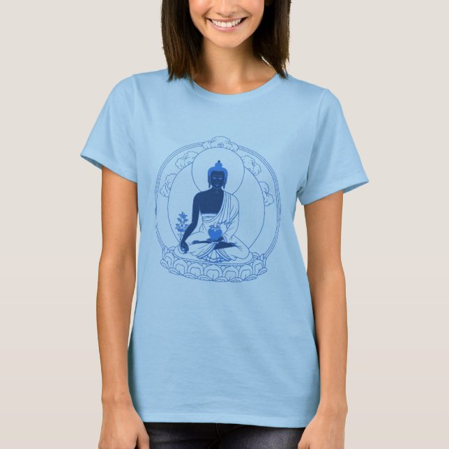 Camisa de Buda de la medicina de la mujer (Anverso)