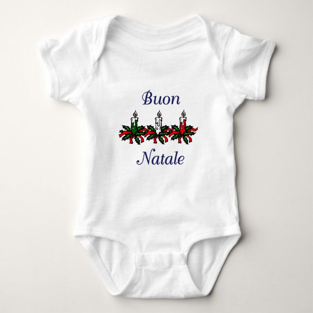 Camisa de Buon Natale para los niños (Anverso)