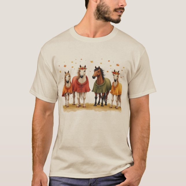Camisa de caballo occidental de otoño - Perfecta p (Anverso)