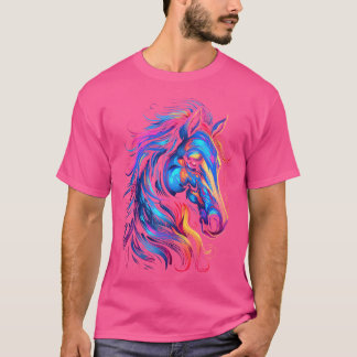 Camisa De Caballo Para Mujeres Adolescentes Chicas