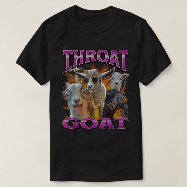 Camisa de cabra divertida de bootleg (Diseño del anverso)