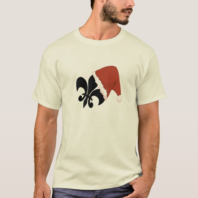 Camisa de Cajun Luisiana NOLA de la flor de lis (Anverso)