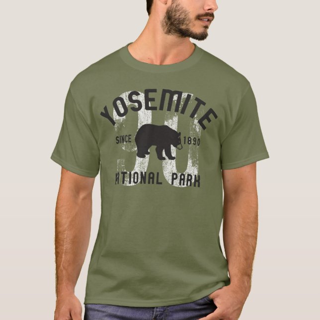 Camisa de California del oso negro del parque (Anverso)