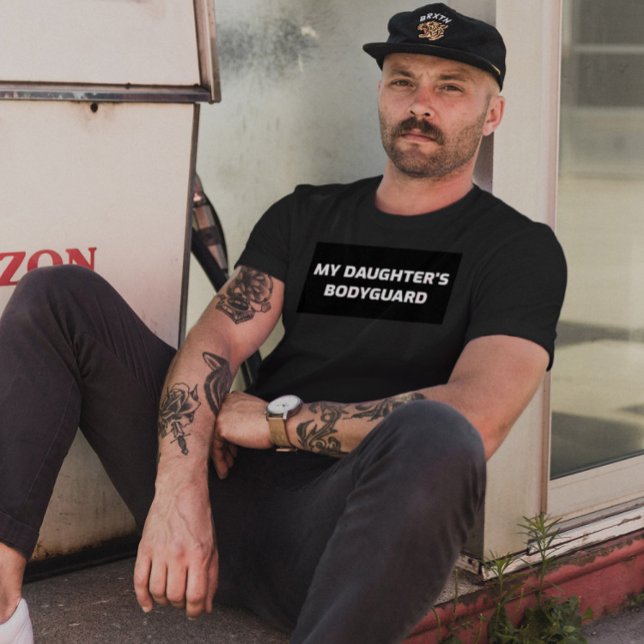 CAMISA DE CAMISETAS DE LA GUARDIA DE MI HIJA (Subido por el creador)