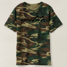 camisa de camo de ropa de estado superior