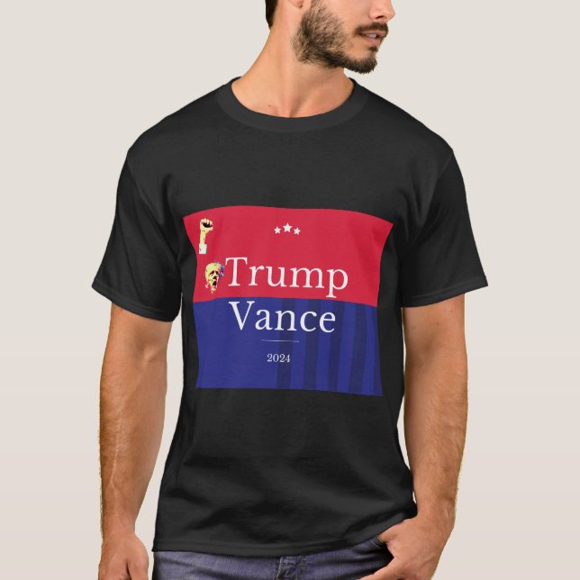 Camisa de campaña de Trump Vance 2024 (Anverso)
