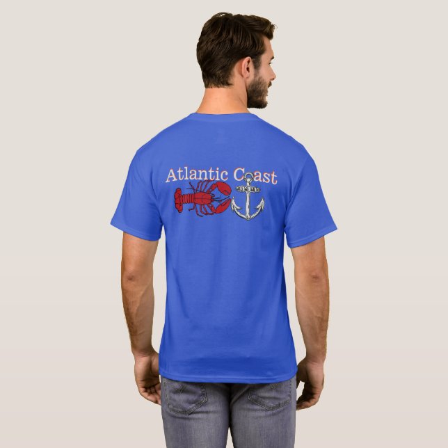 Camisa de Canadá de ancla de langosta de la costa  (Reverso completo)