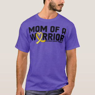 camisa de cáncer infantil madre de una infancia gu