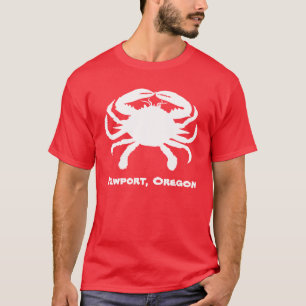 Camisa de cangrejo de Newport Oregon