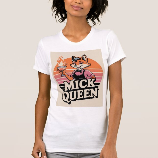 Camisa de Cantinera Zorra Reina Mix (Anverso)