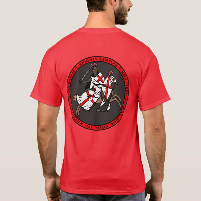 Camisa de carga del sello de Templar de los (Reverso)