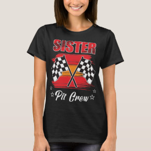 Camisa de Carreras de coches de la tripulación de