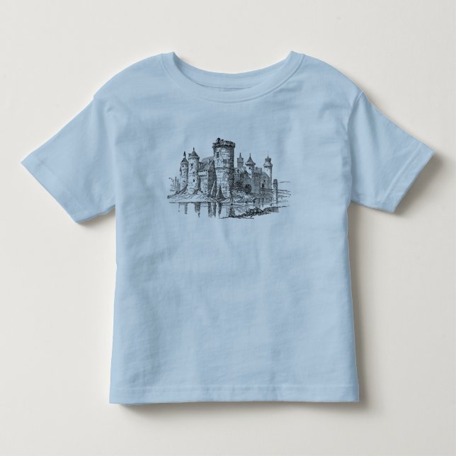 Camisa de Castillo Medieval para niños (Anverso)