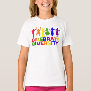 Camisa de celebración de la diversidad - elegir es