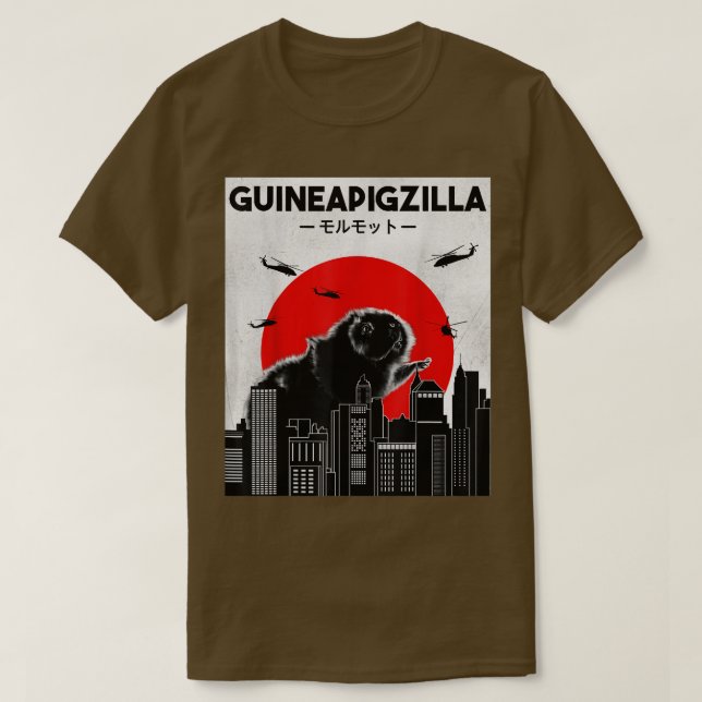 Camisa de cerdo guineana, Tee de amante del cerdo  (Diseño del anverso)