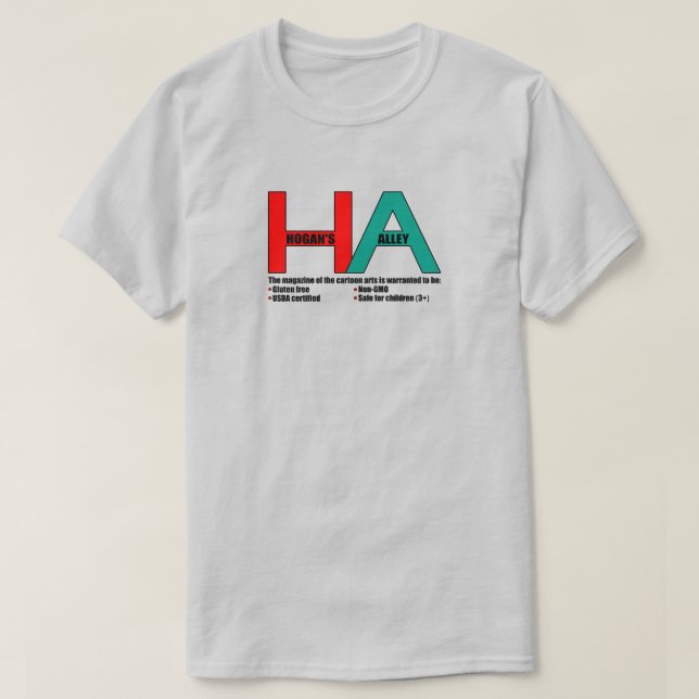 Camisa de certificación "El callejón de Hogan" (Diseño del anverso)