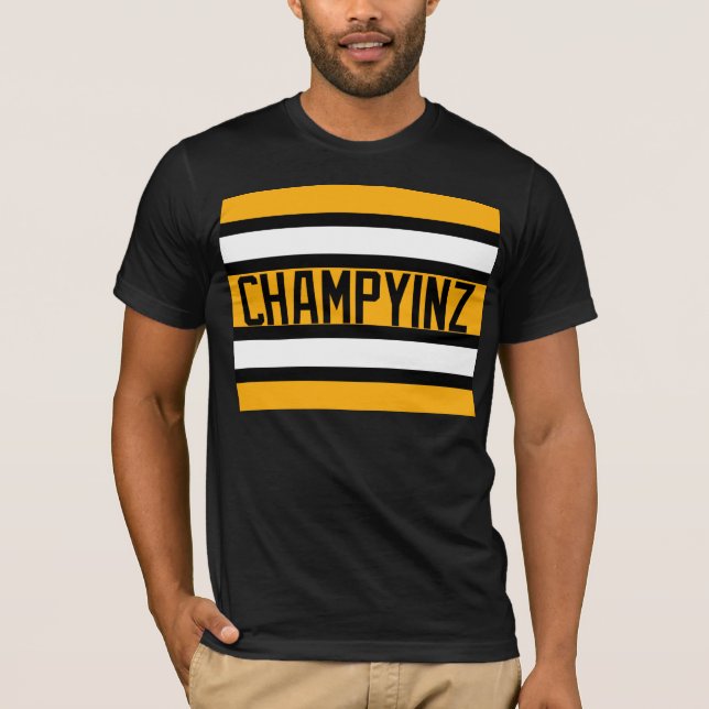 Camisa de Champyinz para Pittsburgh, equipos del (Anverso)