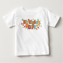 Camisa de Chica de cumpleaños para niños