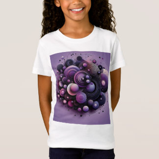 Camisa de Chica geométrico abstracto