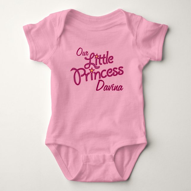 Camisa de chicas de Nuestra Princesa Menor (Anverso)
