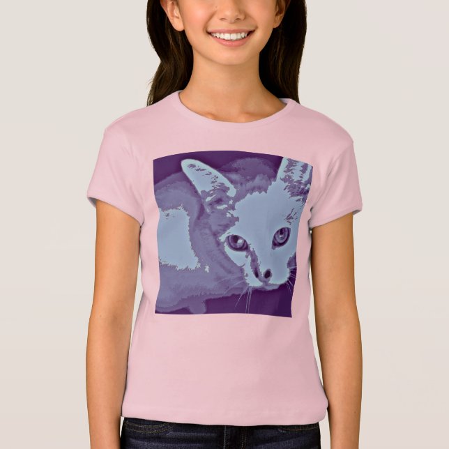 Camisa de Chicas Kitty Deco (Anverso)