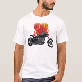 Camisa de ciclismo de amor incandescente
