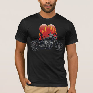 Camisa de ciclismo de amor incandescente