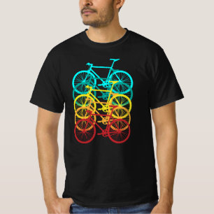 Camisa de ciclismo retro, camiseta de carretera, b