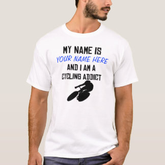 Camisa de ciclo de encargo del adicto