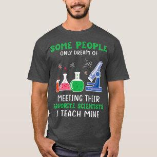 Camisa de ciencia, camiseta de profesor de ciencia