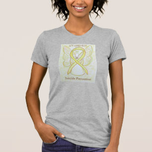 Camisa de cinta amarilla para la prevención del su