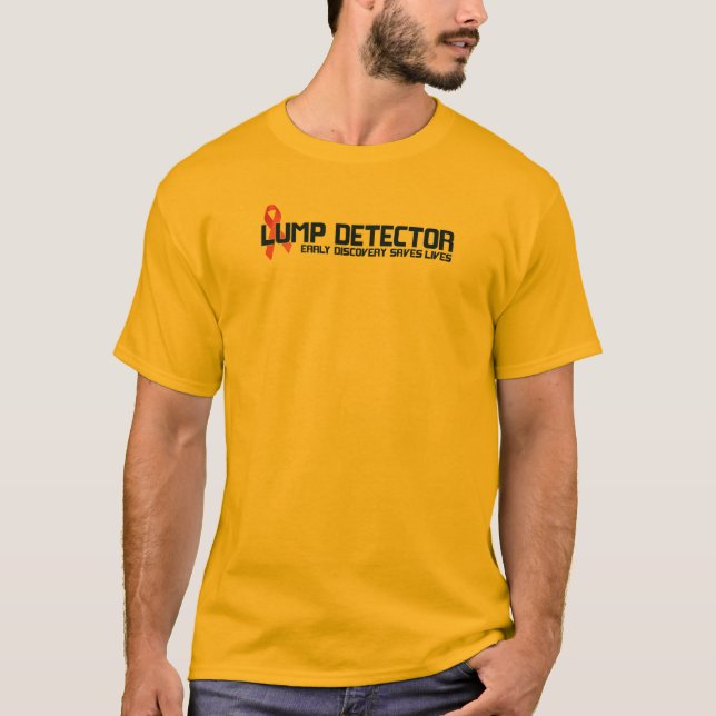 CAMISA DE CINTA ROSA DE CÁNCER DE MAMA MASCULINO - (Anverso)