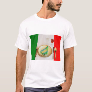 CAMISA DE COCINA ITALIANA PARA HOMBRES