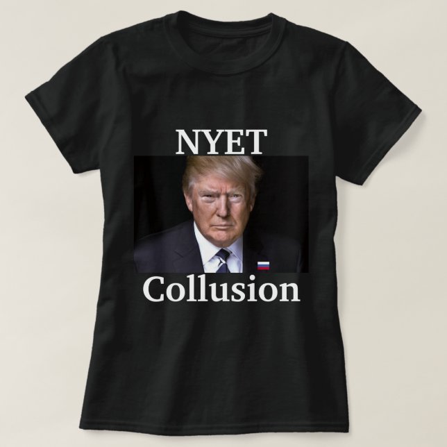 Camisa de colusión de Trump (Diseño del anverso)