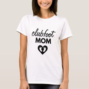 Camisa de conciencia de pie de club para mamá