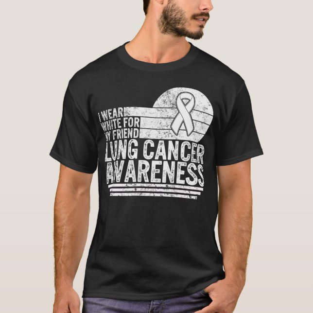 Camisa De Concienciación Sobre El Cáncer De Pulmón (Anverso)