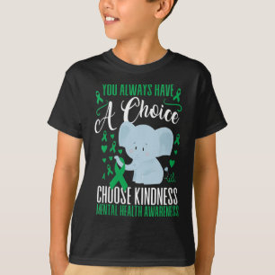 Camisa de concienciación sobre la salud mental de 