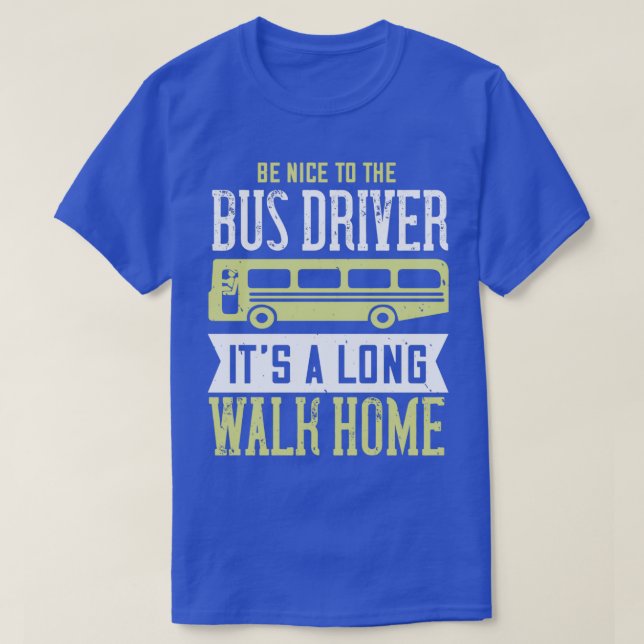 Camisa de conductor de autobús 20 (Diseño del anverso)