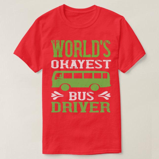 Camisa de conductor de autobús 21 (Diseño del anverso)