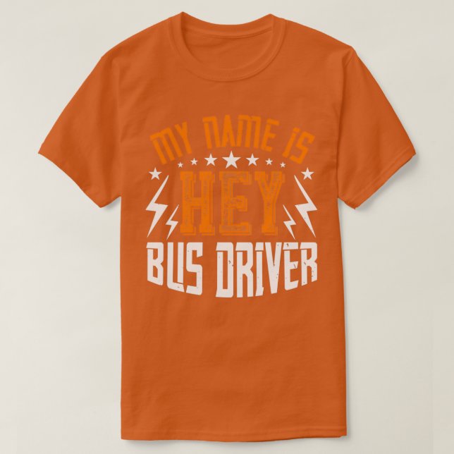 Camisa de conductor de autobús 32 (Diseño del anverso)