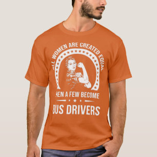 Camisa de conductor de autobús para conductoras de