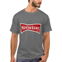 Camisa de consumición de la cerveza de Notweiser