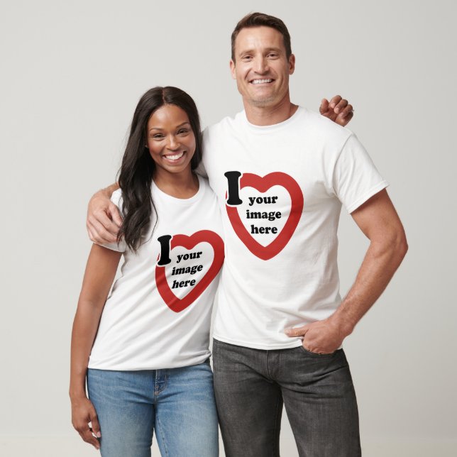 camisa de corazón el día de San Valentín (Unisexo)