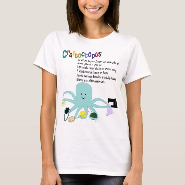 Camisa de Craftoctopus (Anverso)
