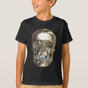 Camisa de cráneo cromada