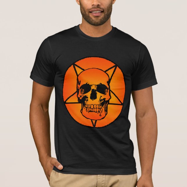 Camisa de cráneo metalizado (Anverso)