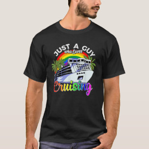 Camisa de crucero gay LGBT Cruising Rainbow Gaycis